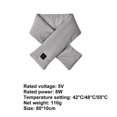 thumbnail image 4 of Foulard Chauffante Électrique USB 3 Vitesses Réglables Chauffe-Nuque pour Femmes Hommes (Noir), 4 of 9