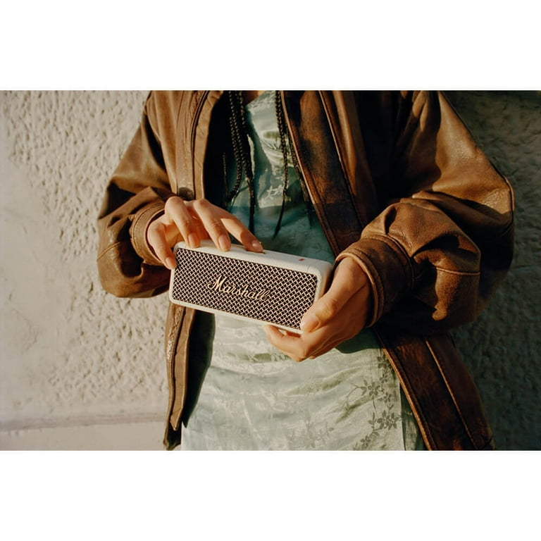 Marshall Emberton II Portable Bluetooth Speaker, Cream, 30 Hours