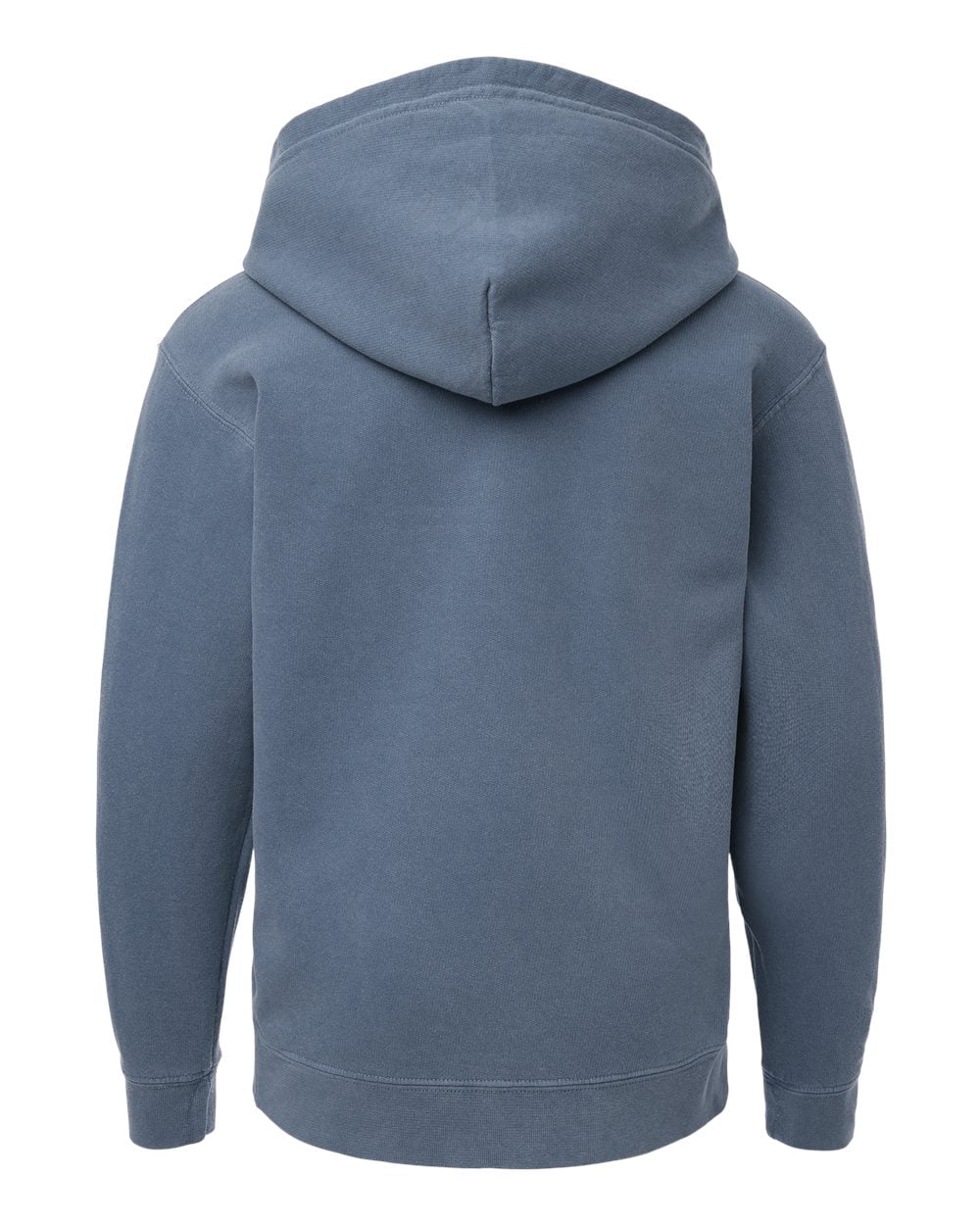 Comfort Colors 1467Y Garment-Dyed Youth Lightweight Fleece Hooded Sweatshirt-Blue Jean-M