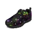 thumbnail image 6 of Pointodoor Rainbow Skull Cobweb Shoes for Boys Size 1.5 Knitted Mesh Running Tennis Shoes Lightweight Breathable Athletic Sport Fashion Anti-Slip with Single Buckle, 6 of 7