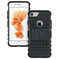 thumbnail image 1 of Nakedcellphone BLACK GRENADE GRIP RUGGED TPU SKIN HARD CASE COVER STAND FOR APPLE iPHONE 7/8, 1 of 10