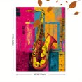 thumbnail image 3 of Jazz Saxophone Canvas Print, Perfect for Living Room, Office, Bar, Music Room, Cafe, 3 of 8