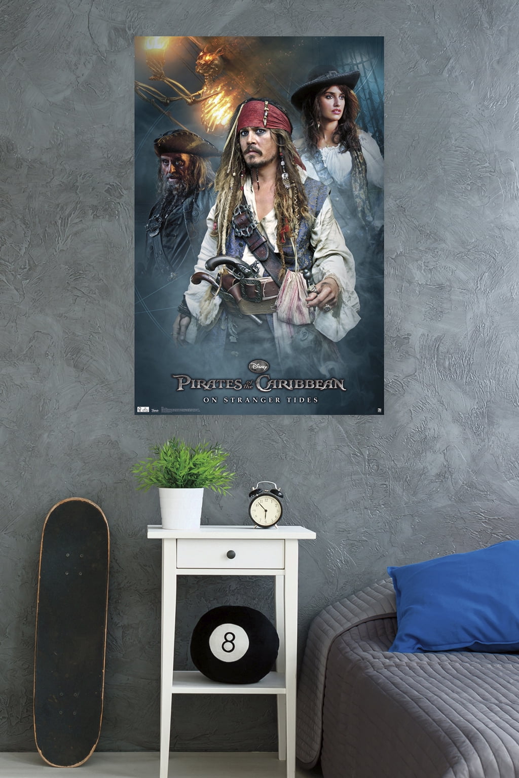 Disney Pirates of the Caribbean: On Stranger Tides - Group Wall Poster, 22.375" x 34"