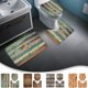 thumbnail image 1 of Juego de alfombras de baño de 3 piezas | Alfombrilla superabsorbente Alfombrilla de inodoro antideslizante en forma de U y alfombrilla de asiento | Poliéster suave | Secado rápido | Estilo moderno, 1 of 7