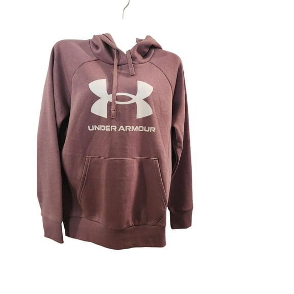 Under Armour Womens Rival Fleece Big Logo Hoodie SIZE XS