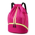 thumbnail image 1 of Bolsa de fitness con cordón Waterpeoof Gym Sackpack para deportes al aire libre (Rose Red) Tmvgtek Para Estrenar, 1 of 8