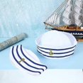 thumbnail image 2 of Sombreros de marinero Sailing azules y blancos 6 Piezas para niños estilo clásico, 2 of 5