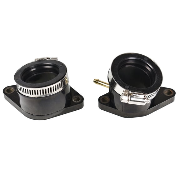 Genrics 2Pcs Intake manifold carburetor boots L & R For Yamaha Raptor 660 660r 2001-2005