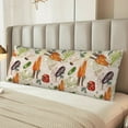 thumbnail image 6 of Easygdp Cute Vegetables Long Body Pillowcase - Super Soft Microfiber Body Pillow Case - Envelope Closure, Cool, Anti-Fading- 20x54 in, 6 of 8