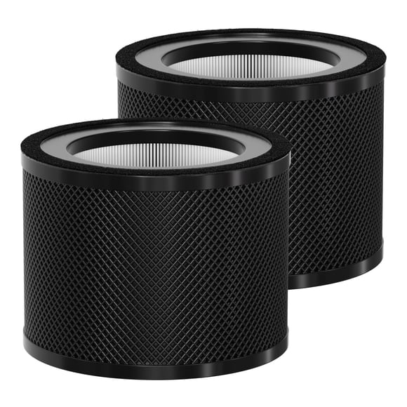 Allisfresh TT-AP001 True HEPA Filter Replacement Compatible with TaoTronics TT-AP001 and VAVA VA-EE014 Air Purifier, True HEPA Filter & Act