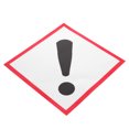 thumbnail image 5 of YSNOOWE Reflective Warning Stickers Self Adhesive Label Square White 1Pcs for Construction Sites, 5 of 5