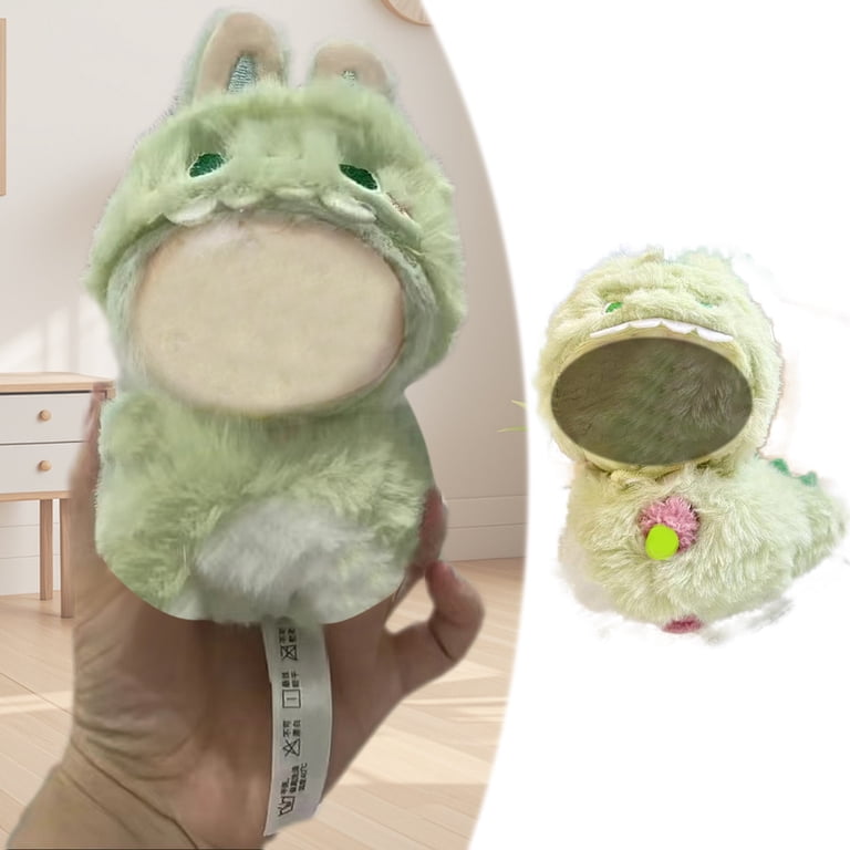 Jrelecs 17cm Doll Clothes, Outfits For Clothes Set, Dolls Keychain Accessories, Faking Animal Style Outfit Jumpsuit (Doll Not Included