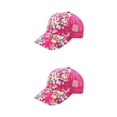 thumbnail image 2 of Maytalsory 1/2/3/5 Comfortable Ball Cap For Women - Fashionable With Sun Protection Universal Size rose red 2PCS, 2 of 6