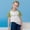 Mint Green, variant on SGFCWSX Girls Short Sleeve Raglan T-Shirt, Kids Regular Fit Crew Neck Printed Tees Summer Daily Tops Beige Size 7-8 Years