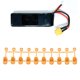 thumbnail image 3 of Caja protectora del enchufe de la batería de litio caja plástica del enchufe del polvo del terminal de la batería de litio de la resistencia a la oxidación para el dron RC FPV ANGGREK Otros, 3 of 8
