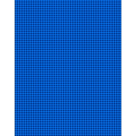 Heritage Gingham Fabric, Royal Blue
