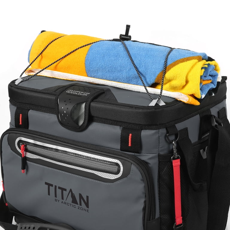 Titan by Arctic Zone 30 Can Zipperless HardBody Soft Cooler