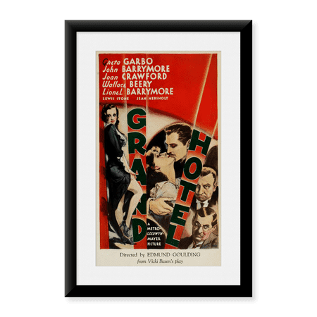 Framed Art Print, Grand Hotel, 1932 by Vintage Hollywood Archive, 11-7/8" x 17-7/8"