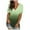 Green, variant on loopsun Tops for Womens,Women's Fashion Pockets Casual Gradient V-neck Short Sleeve Loose T-shirt Tops Green S