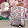 thumbnail image 4 of Pioneer Flower Floral Print Pattern Luggage Cover Fashion Suitcase Cover Baggage Covers Fit 25-28 Inch Luggage (Go Travel), 4 of 5
