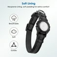 thumbnail image 5 of Rechale Dog Tracker Collar with Tracker(Only IOS),Reflective & Waterproof Adjustable Dog Collar, Secure Fit for Small Medium Large Dogs, Durable Nylon Pet Collar, Durable Nylon Design(Black L), 5 of 8