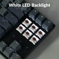 thumbnail image 4 of Keychron K8 Tenkeyless Wireless Mechanical Keyboard for Mac, White Backlight, Bluetooth, Multitasking, Type-C Wired Gaming Keyboard for Windows with Gateron G Pro Brown Switch, 4 of 8