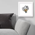 thumbnail image 5 of Gallery Pops Sanrio Aggretsuko - Retsuko Office Rage Wall Art, White Framed Version, 12" x 12", 5 of 5