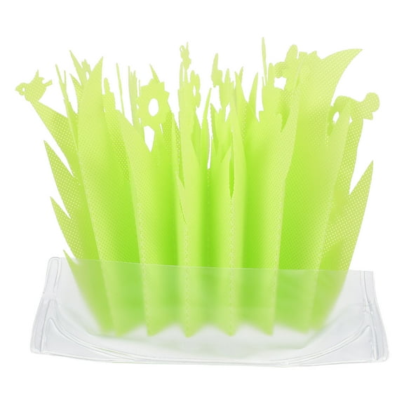 Soimiss Mini Humidifier Cute Reptile Box Humidifier Green Cloth 1Pcs Humidity Emulation Pet Owners