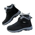 thumbnail image 3 of YLYL Boots for Women Low Stacked Heel Winter Waterproof Slip Resistant Cold Weather Shoes, 3 of 7