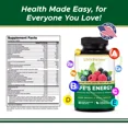 thumbnail image 5 of Life's Energy Multivitamin and Mineral, Antioxidants, Enzymes, Iron Free , 60 Caps, 5 of 9