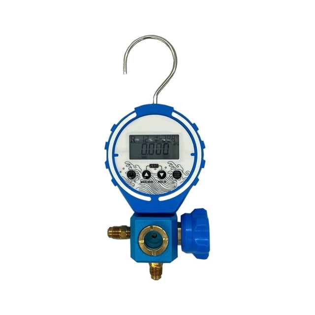 Digital Pressure Gauge Manifold Refrigeration Tester Vacuum Meter HV/AC Temperature Tester Pressure R134A R410