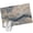 Blue, variant on Bedliving 8' x 10' Washable Area Rug, Gray Beige Contour Line Abstract Low Pile Carpet for Living Room Bedroom