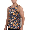 thumbnail image 2 of Gukieu Gingerbread Delights Print Men's Quick Dry Fitness Vest, Round Neck Sleeveless Fitness Bodybuilding Top-3X-Large, 2 of 7
