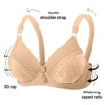 thumbnail image 5 of Aofany Wireless Bras for Women No Underwire Full Coverage Push Up Wirefree Bras Seamless Tshirt Bras Soft Everyday Bra, 36B/C-42B/C, 5 of 8