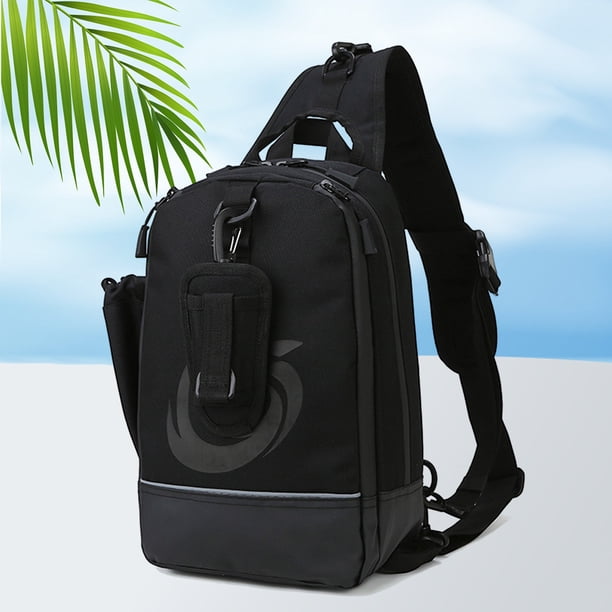 Bolsas de pesca Oxford de alta capacidad para hombres, bolsas cruzadas de pesca, accesorios para exteriores JShteea El nuevo