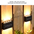 thumbnail image 3 of Advancent Lámpara decorativa de luz Solar de 2 piezas, valla que funciona con batería, iluminación de carretera, luces de calle ahorradoras de energía, Iluminación y accesorios Luz blanca Advancent HA073190-01, 3 of 6