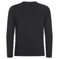 thumbnail image 3 of Clique - Camiseta Premium de Manga Larga para Hombre (Negro), 3 of 4