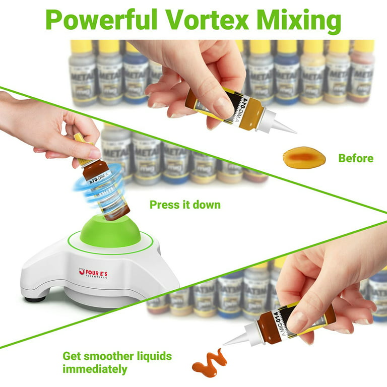 Mini Vortex Mixer, DIY/Gundam Model Paint Shaker, Hands-Free, 300~2400rpm,  Suitable 10-100ml, Three-Stage Speed, Paint Mix for Lab, Nail  Polish,Eyelash Adhesives, Acrylic Paints Mixing, Test Tube: :  Industrial & Scientific