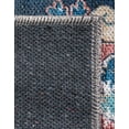 thumbnail image 6 of Unique Loom Yara Collection Area Rug - Yash (2' x 5' Runner Navy Blue/Blue), 6 of 6
