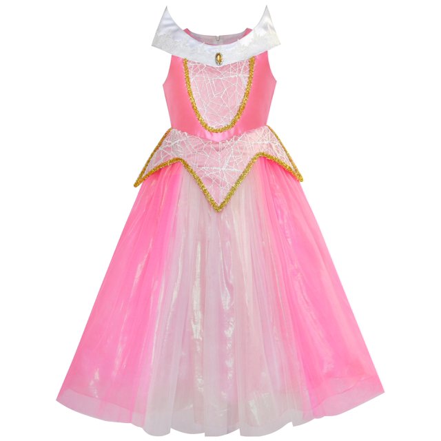 Princess Costume Dress Up Pink 8 Years