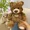 Brown, variant on Soft Curly Teddy Bear Plush, Fluffy Classic Stuffed Animal, Cozy Cuddle Gift & Home Decor for Kids