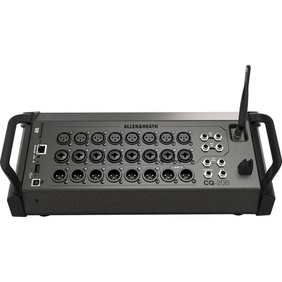 Allen & Heath CQ-20B Ultra-Compact 20-Channel Digital Mixer with Integrated Dual-Band Wi-Fi