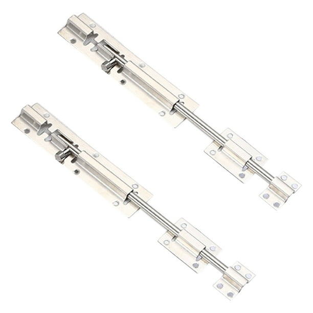 2 Pack Barrel Bolt Latch, Slide Bolt Latch Slide Latch Lock, Thickened