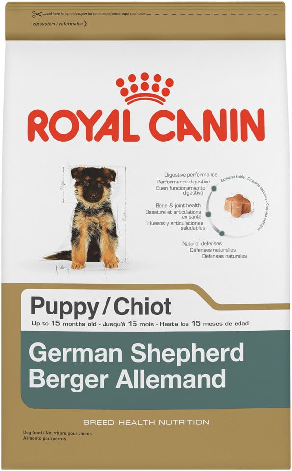 Royal Canin German Shepherd Puppy Food Feeding Chart