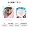thumbnail image 6 of Lsque Island Vacation Guinea Pig Printed Square Couch Cushion Covers, Floral Sofa Cushion Covers Replacement, Stretch Couch Covers for Couch-16.9in, 6 of 9