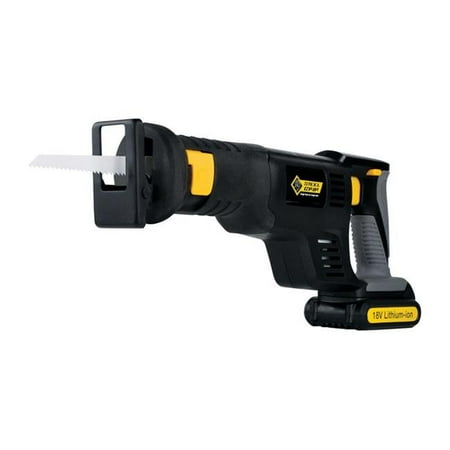 UPC: 0843518087138 | Steel Grip 2504645 18V Lithium Ion Cordless Reciprocating Saw