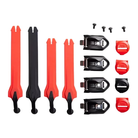Fox Racing Comp Boot Strap Kit Fluo Red