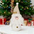 thumbnail image 1 of Ireezec Christmas Gnome Figurine Snowman Doll Decor Ornament for Tabletop Mantle Christmas Tree Decoration Festive Gift Supplies, 1 of 6