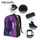 thumbnail image 5 of Disketp Astronaut Mochila Unisex de Apertura Lateral Completa, Mochila para Laptop para Escuela, Trabajo y Viajes, 5 of 8