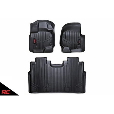 Rough Country Floor Liners Fits 2015 2019 F150 Weather Rugged